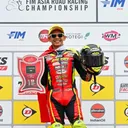 Husni Zainul Fuadzy rebut podium tertinggi di kelas UB150 ARRC 2025 seri Jepang/foto: ARRC