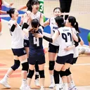 Timnas Voli Putri Korea Selatan terancam turun kasta dari VNL andai finis di dasar klasemen/foto: Volleyball World