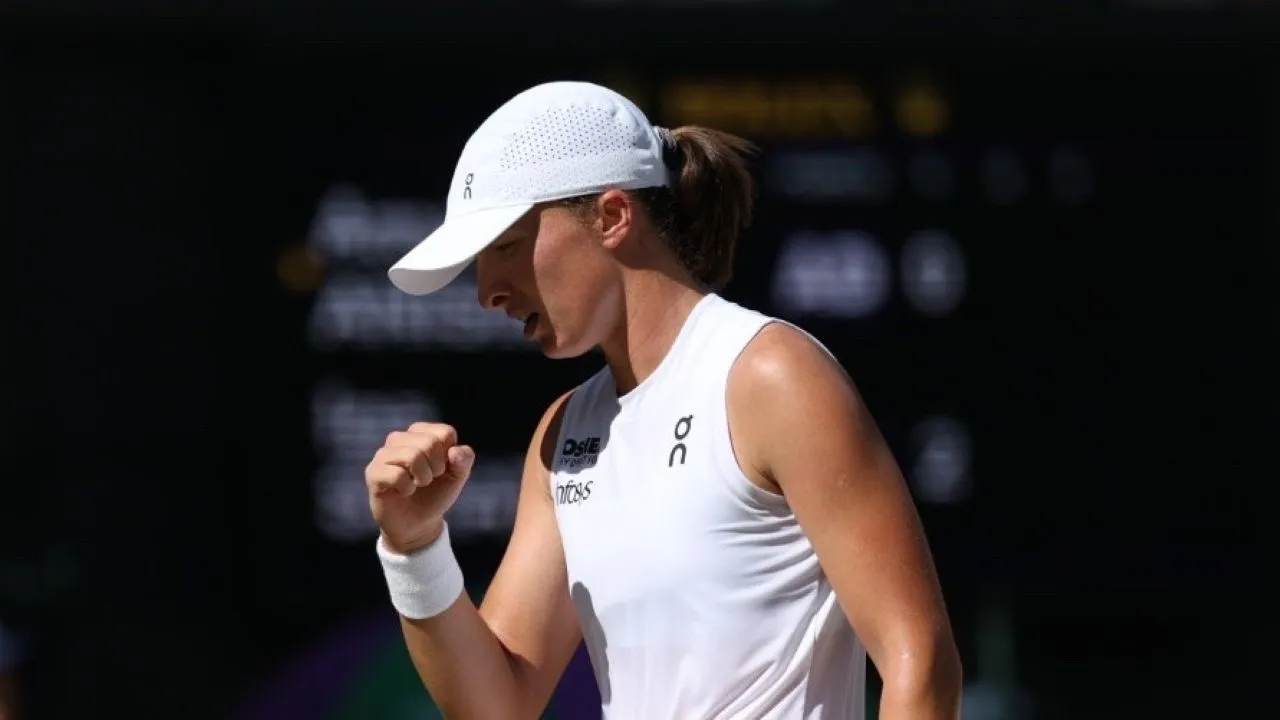 Iga Swiatek/ X Wimbledon.