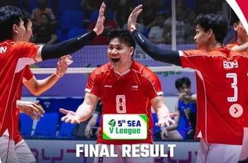 Indonesia finis sebagai runner-up SEA V.League 2025 putra leg pertama/foto: IG Moji Sport