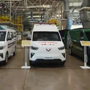 Angkot EV, Ambulans EV, dan Food Truck EV dari MitraEV Karoseri. (Wuling Motors)