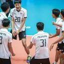 Timnas Voli Putra Indonesia U-16 lolos ke 8 besar AVC U-16 Volleyball Championship 2025/foto: Ofisial AVC