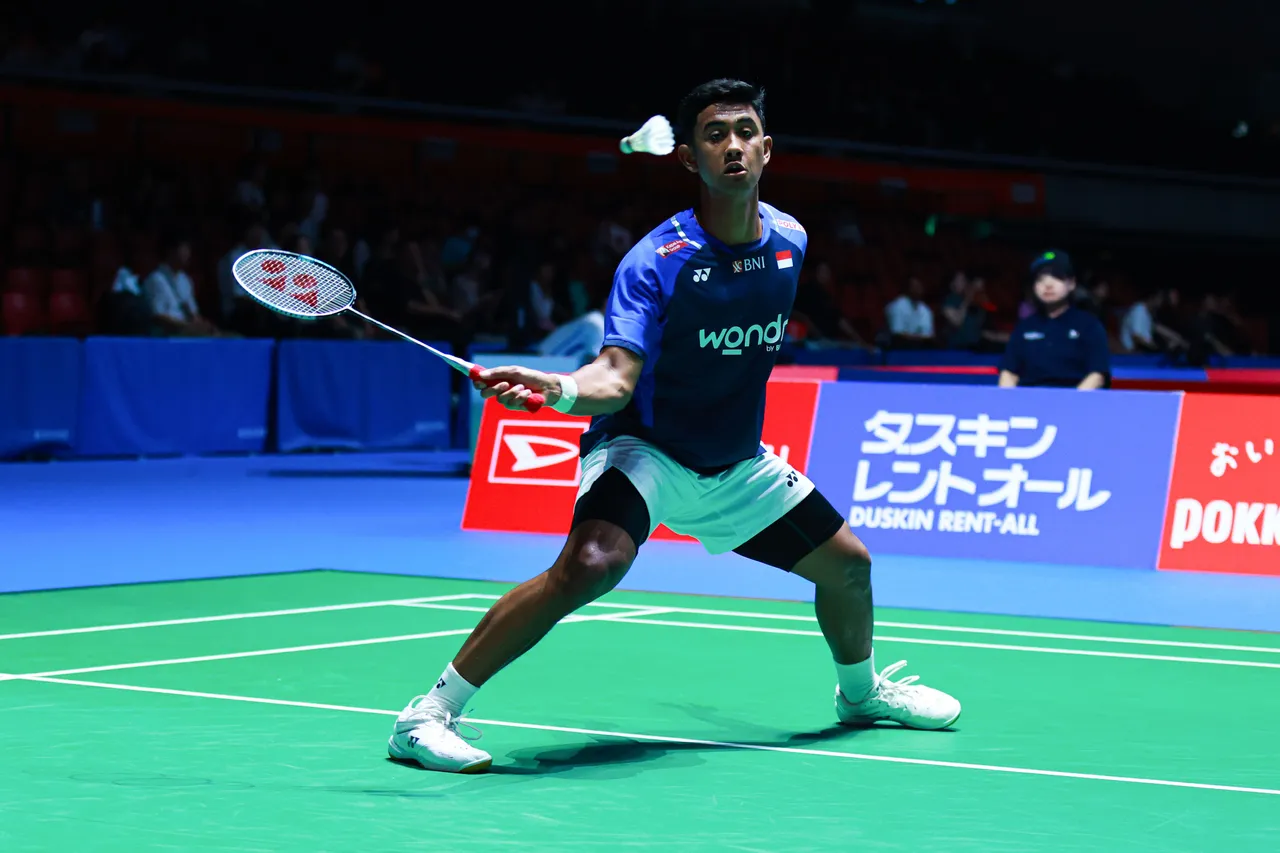 Alwi Farhan di Japan Open 2025/Foto: PBSI