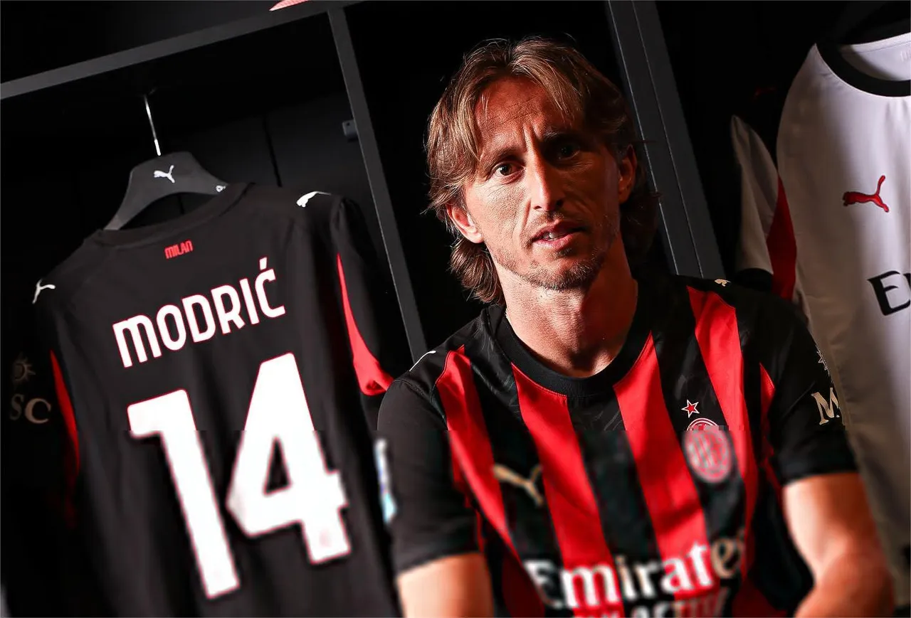 Pemain anyar AC Milan, Luka Modric/ Instagram