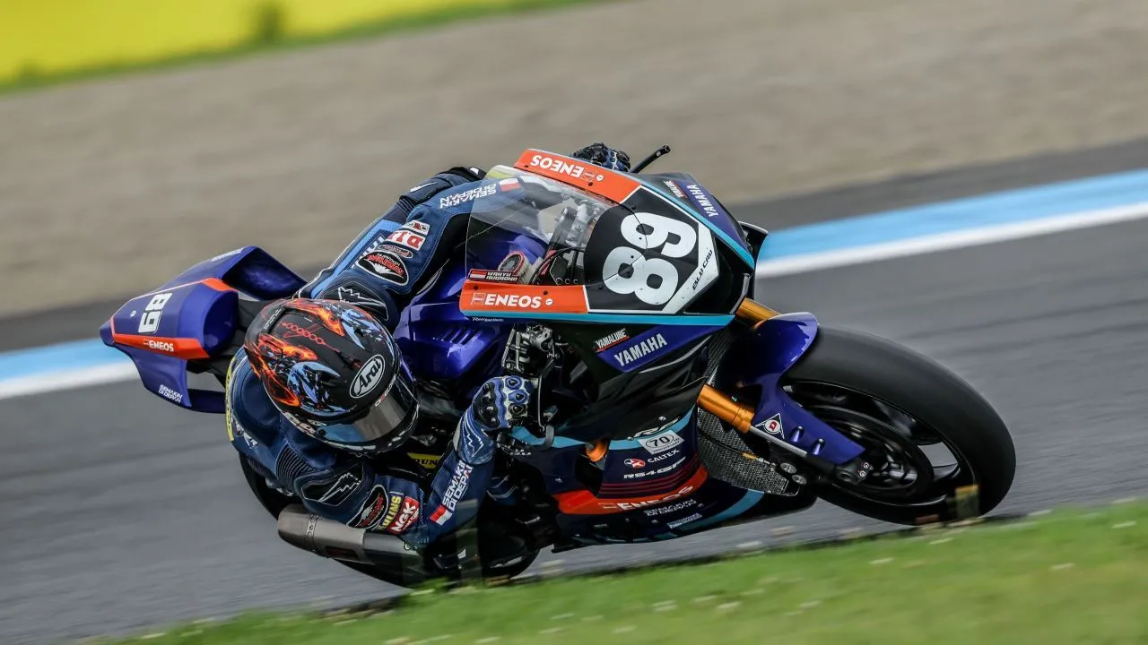 Wahyu Nugroho saat tampil di seri 3 ARRC 2025 di Motegi Jepang/Yamaha Indonesia