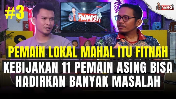 Podcast Akamsi episode ketiga menampilkan Shahar Ginanjar/foto: SportCorner.id