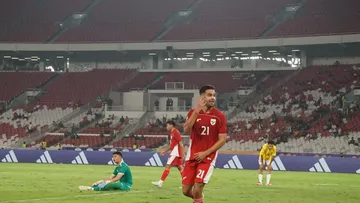 Jens Raven di Piala AFF U-23/Muhammad Fachri gozali/SportCorner.id 