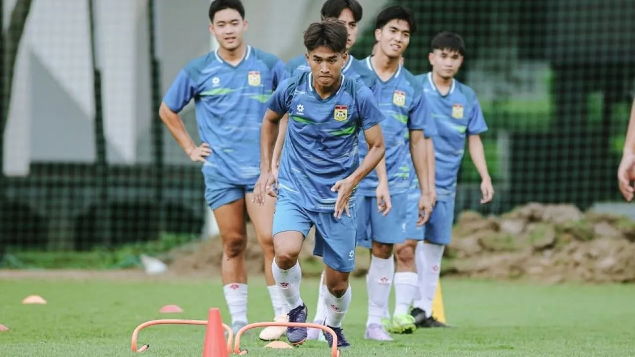 Laos di Piala AFF U23 2025/IG Federasi Laos.
