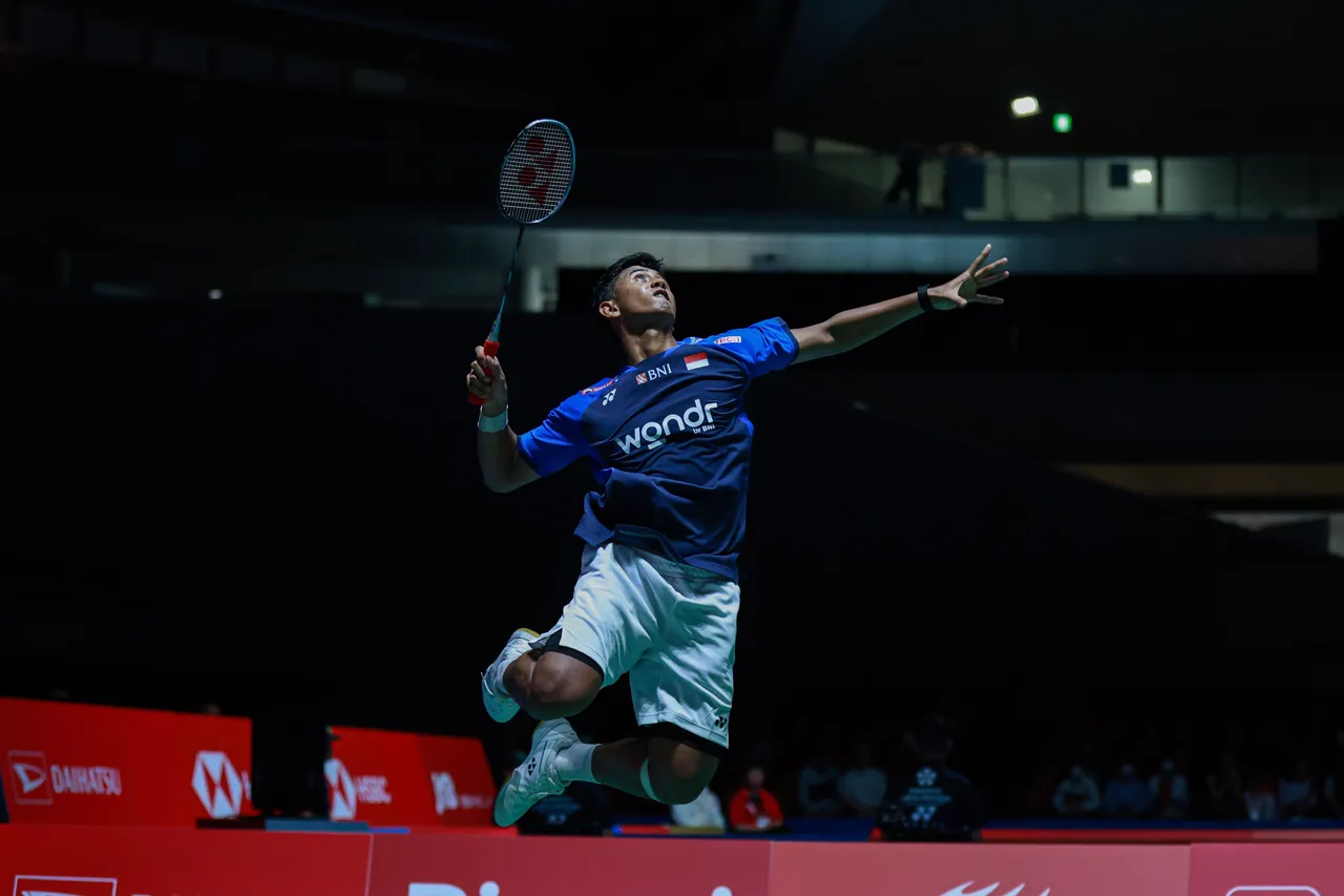 Alwi Farhan di Japan Open 2025/Foto: PBSI