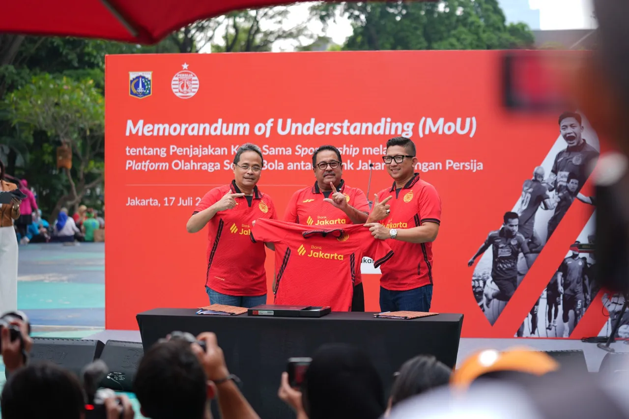 Kerja sama Persija Jakarta dengan Bank Jakarta/Media Persija