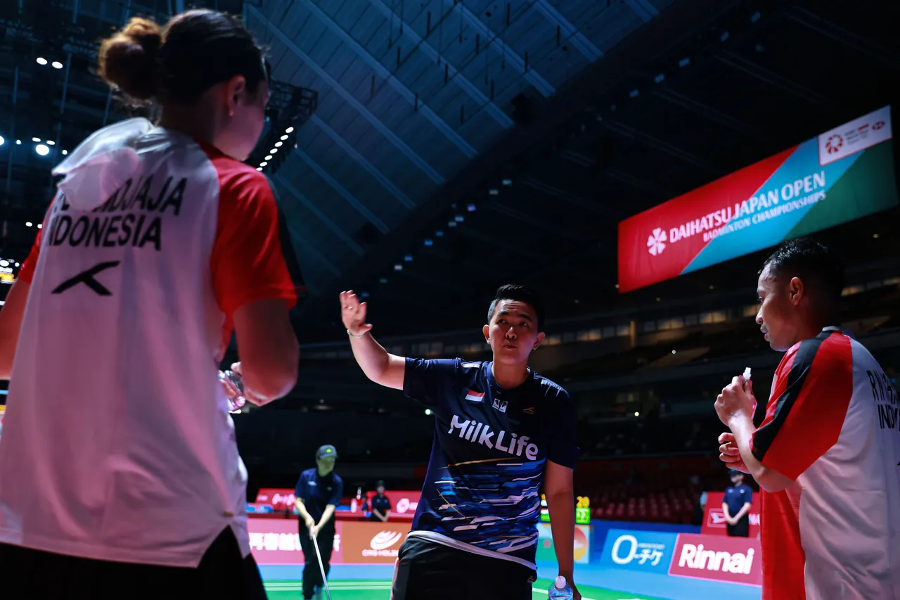 Rehan Naufal Kusharjanto/Gloria Emanuelle Widjaja di Japan Open 2025/Foto: PBSI