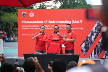Kerja sama Persija Jakarta dengan Bank Jakarta/Media Persija