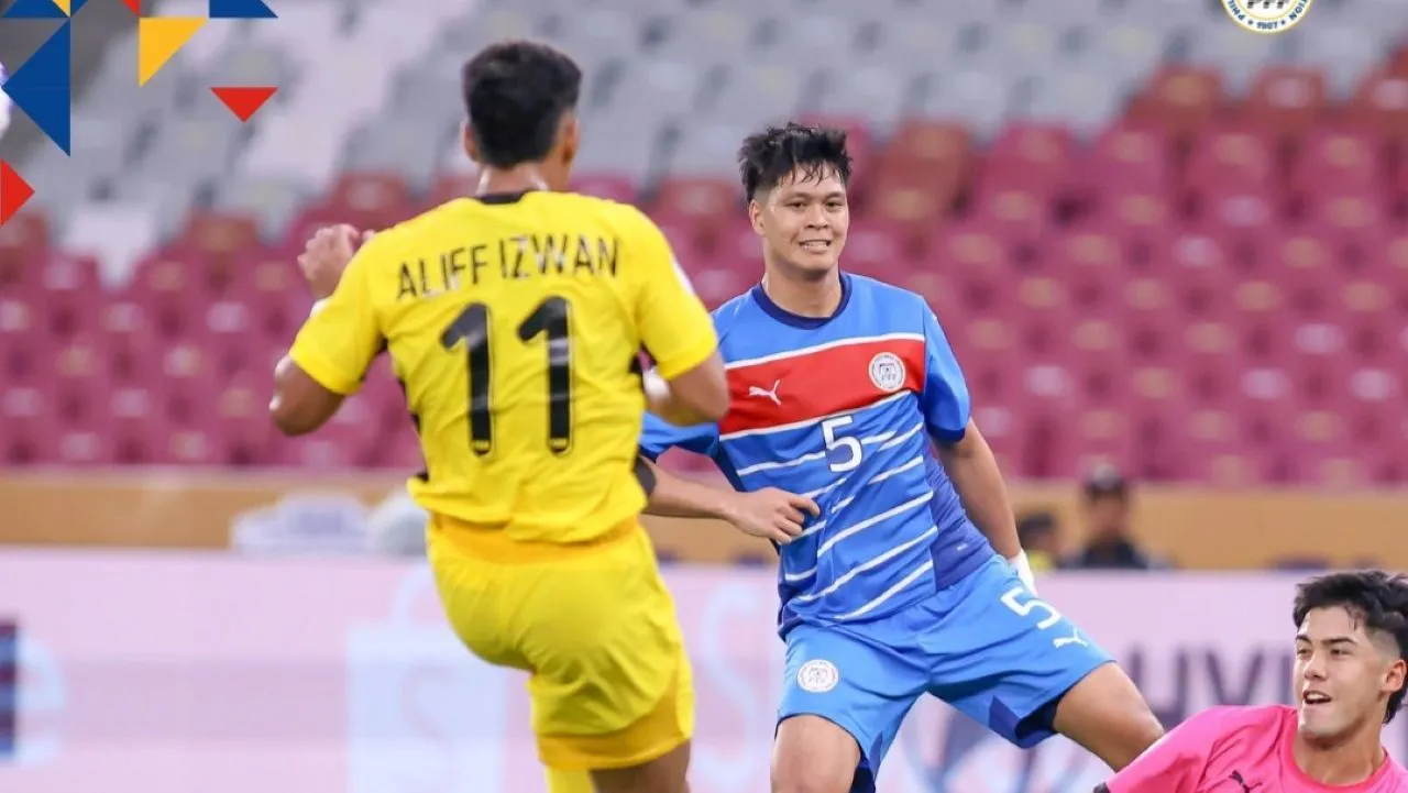 Filipina vs Malaysia di Piala AFF U-23/IG PFF.