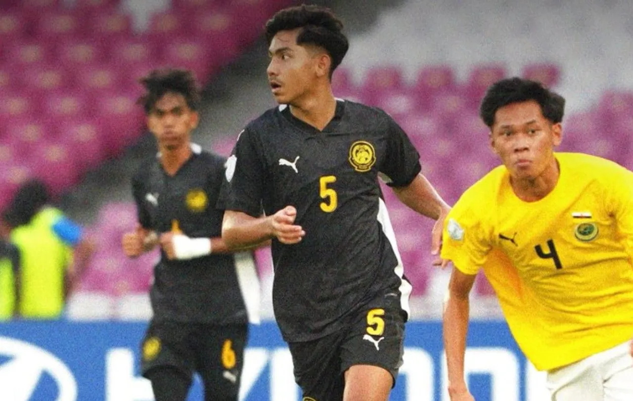 Malaysia menang 7-1 atas Brunei Darussalam di Piala AFF U-23 2025/foto: Ofisial FAM