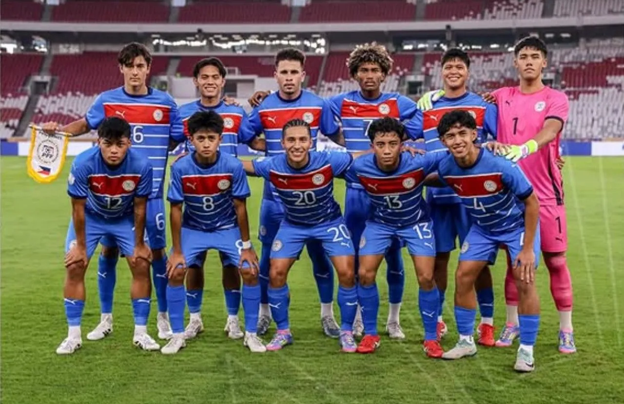 Timnas Filipina U-23 di Piala AFF U-23 2025/foto: Ofisial PFF