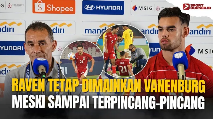 Gerald Vanenburg jelaskan alasan dirinya tetap mainkan Jens Raven meski terpincang-pincang/foto: SportCorner.id