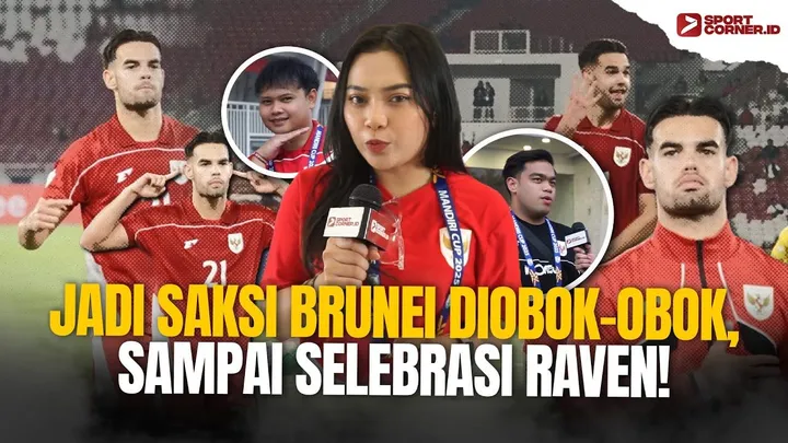 Vlog nonton pertandingan Timnas Indonesia U-23 vs Brunei Darussalam di Piala AFF U-23 2025/foto: SportCorner.id
