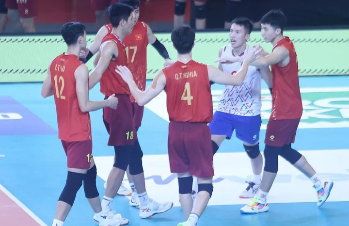 Vietnam berhasil menang atas Thailand di SEA V.League 2025 leg kedua/foto: SAVA