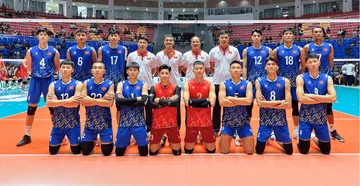 Timnas Voli Putra Vietnam di SEA V League 2025 (Sumber: Volleybox)