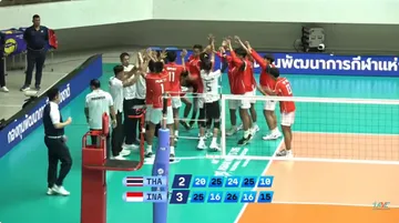 Timnas Voli Putra Indonesia U-16 menang 3-2 atas Thailand di AVC U-16 Championship 2025/foto: Youtube AVC