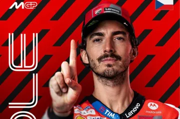 Francesco Bagnaia raih pole position di MotoGP Ceko 2025/foto: X @motogp