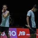 Fajar/Fikri - Fajar Alfian/Muhammad Shohibul Fikri di Japan Open 2025/Foto: PBSI