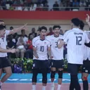 Timnas Voli Putra Indonesia menang 3-0 atas Kamboja di laga ketiga SEA V.League 2025 leg kedua/foto: SAVA