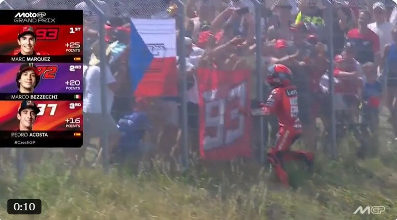 Marc Marquez menangi MotoGP Ceko 2025/foto: X @MotoGP