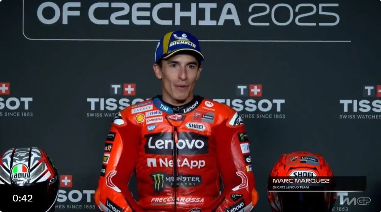 Marc Marquez memimpin klasemen MotoGP 2025 usai menang di Sirkuit Brno, Rep. Ceko/foto: X @Motogp