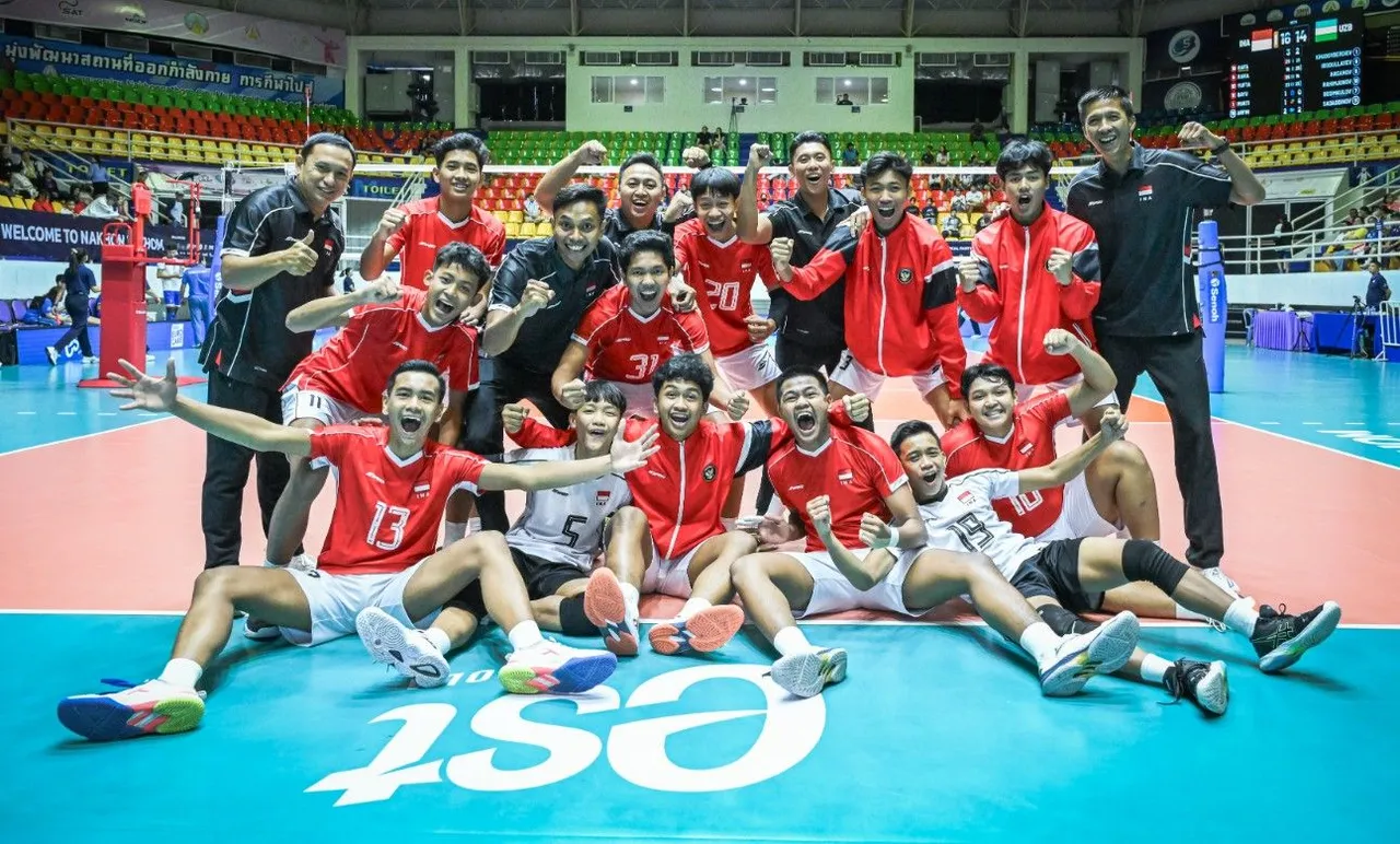 Timnas Voli Putra Indonesia U-16 finis di peringkat 5 AVC U-16 Championship 2025/foto: Ofisial AVC
