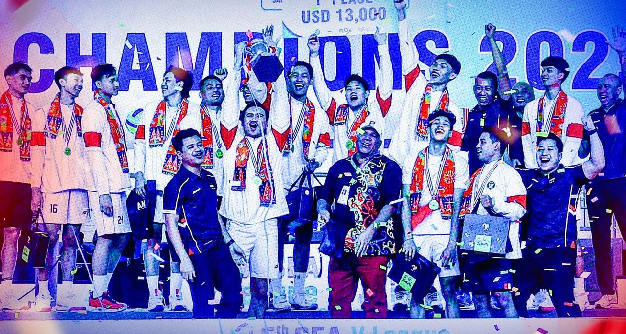 Timnas Voli Putra Indonesia juara SEA V.League Leg 2