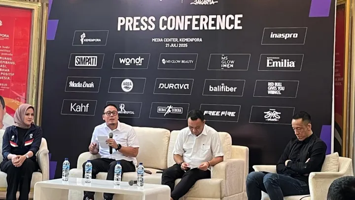 Deputi Bidang Peningkatan Prestasi Olahraga Kementerian Pemuda dan Olahraga Surono/SportCorner Muhammad Nurhendra Saputra.
