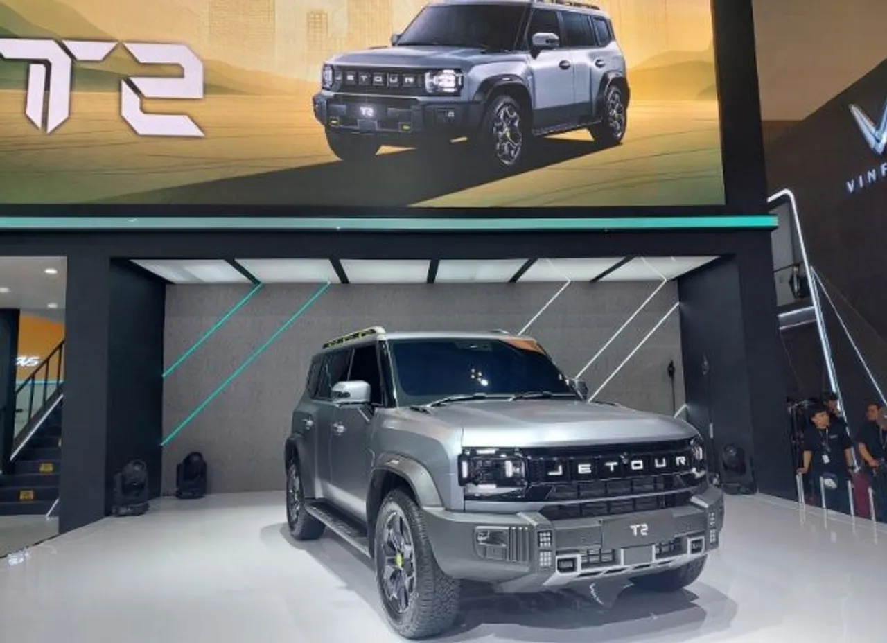Jetour T2 dipamerkan di GIIAS 2025. (Bagus)
