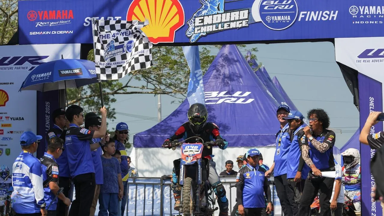 Shell BLU CRU Yamaha Enduro Challenge di Sambas/Istimewa Yamaha.