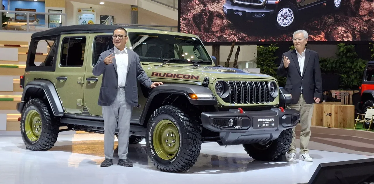 Jeep Wrangler ‘41 Willys 4-Door Edition hanya tersedia 6 unit di Indonesia. (Chadie)