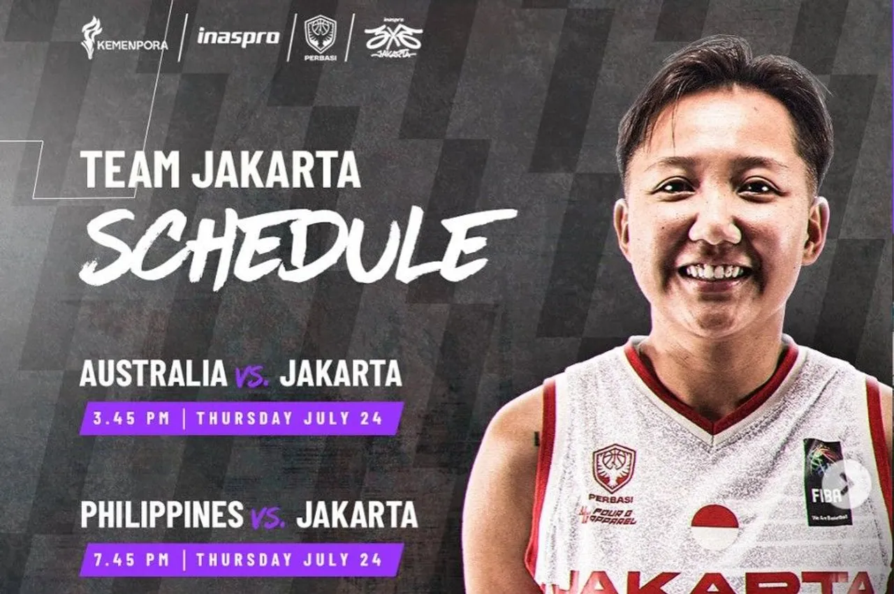 Jadwal lengkap FIBA 3x3 women's series di Inaspro 3x3 Jakarta 2025/foto: Ofisial IG 3x3 Jakarta