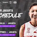 Jadwal lengkap FIBA 3x3 women's series di Inaspro 3x3 Jakarta 2025/foto: Ofisial IG 3x3 Jakarta