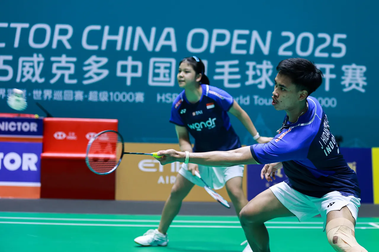 Jafar Hidayatullah/Felisha Alberta di China Open 2025/Foto: PBSI