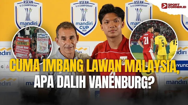 Alasan Indonesia imbang lawan Malaysia di Piala AFF U-23 2025/foto: SportCorner.id