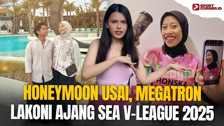 Corner Update hari ini membahas tentang Megawati Hangestri yang baru saja selesai bulan madu/foto: SportCorner.id