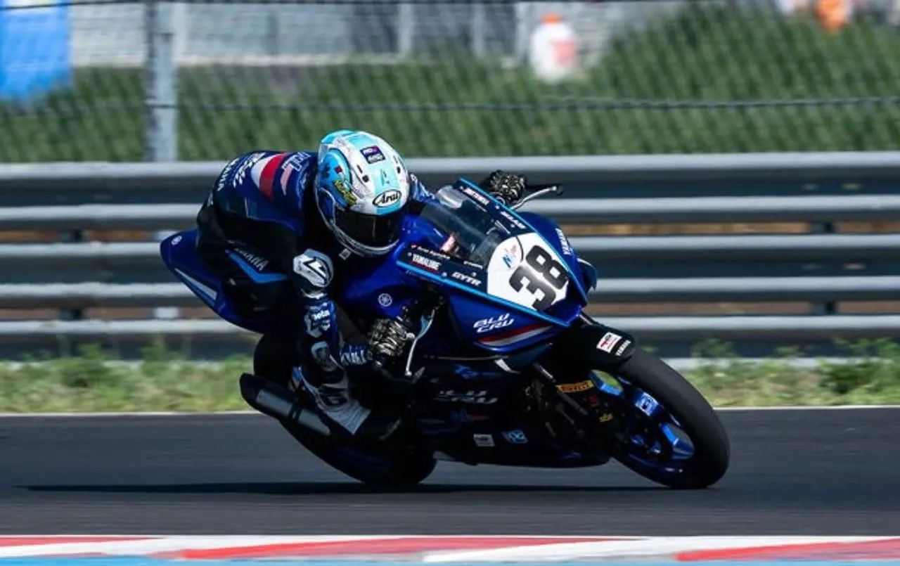 Arai Agaska Dibani Laksana tampil di R3 bLU cRU World Cup 2025/foto: IG Arai Agaska.