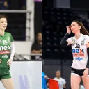 Sabina Altynbekova saat bermain untuk Yogya Falcons di Yogya Volley Cup 2024/foto: IG Sabina Altynbekova.