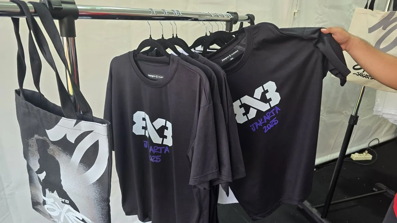 Merchandise 3x3 Jakarta 2025.