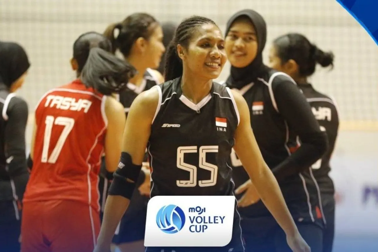 Mediol Yoku tampil di Moji Volley Cup 2025 bersama Timnas Voli Putri Indonesia/foto: Moji Sport