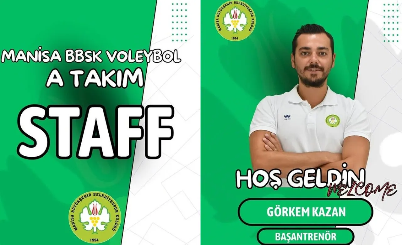 Gorkem Kazan jadi pelatih Manisa BBSK, klub Megawati Hangestri di Turki/foto: Ofisial Manisa BBSK