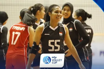 Mediol Yoku tampil di Moji Volley Cup 2025 bersama Timnas Voli Putri Indonesia/foto: Moji Sport