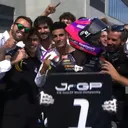 leonardo zanni juniorgp aragon.jpg - Leonardo Zanni menangi race 1 JuniorGP 2025 seri Aragon/foto: Youtube JuniorGP
