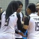 Megawati Hangestri saat tampil di Moji Volley Cup 2025 bersama Timnas Voli Putri Indonesia senior/foto: Moji TV