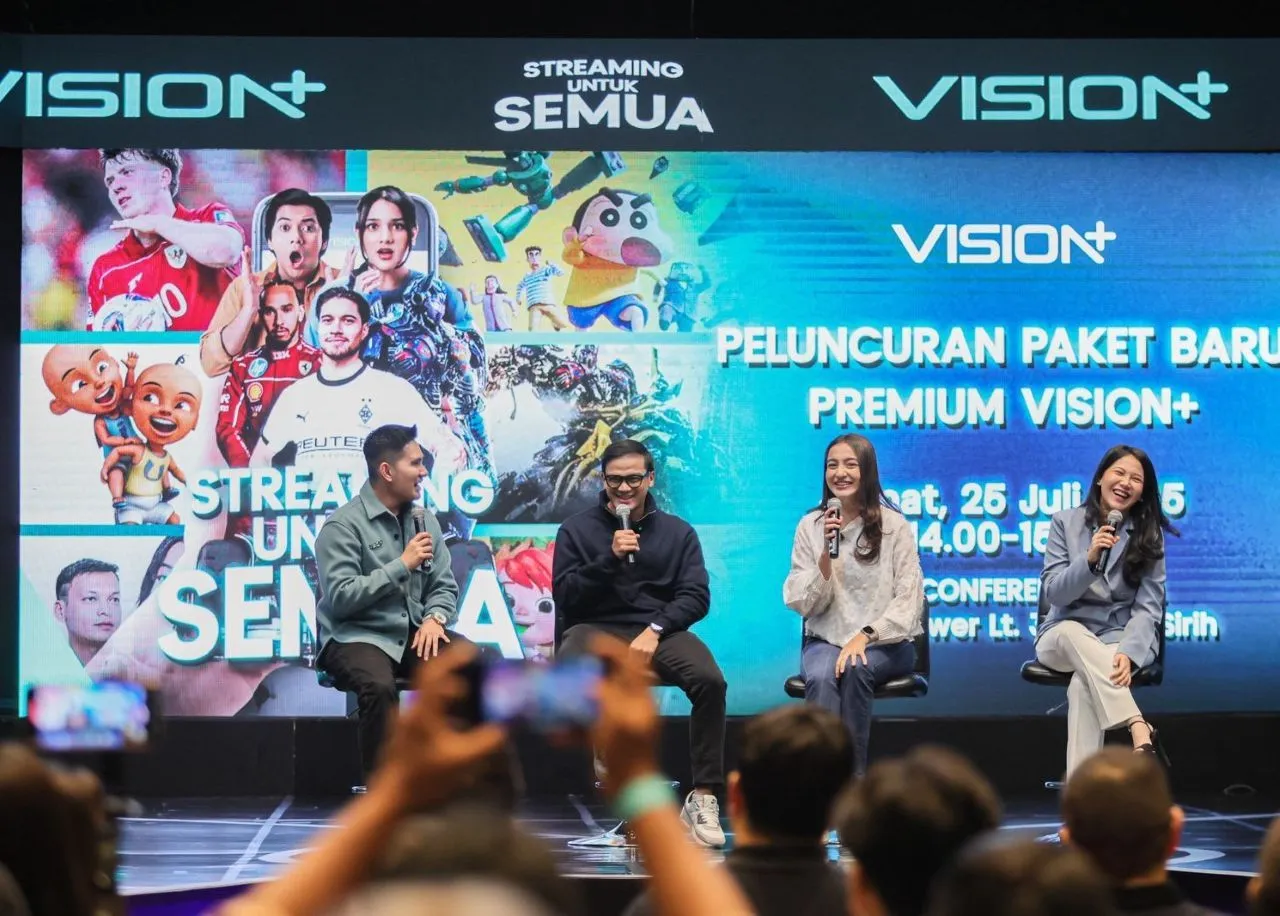 Vision+ Vision+ hadirkan laga Kualifikasi Piala Dunia 2026 putaran keempat/Istimewa.