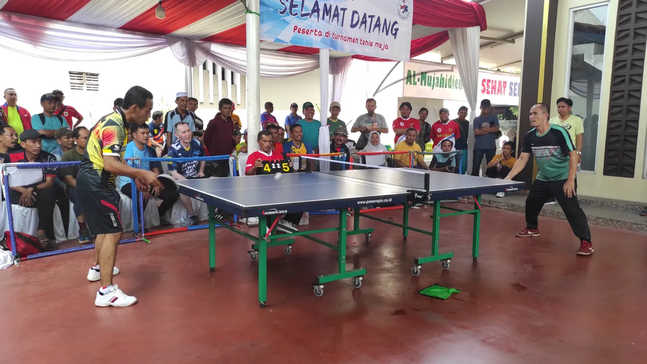 Turnamen Tenis Meja Mujahidien Cup 2025